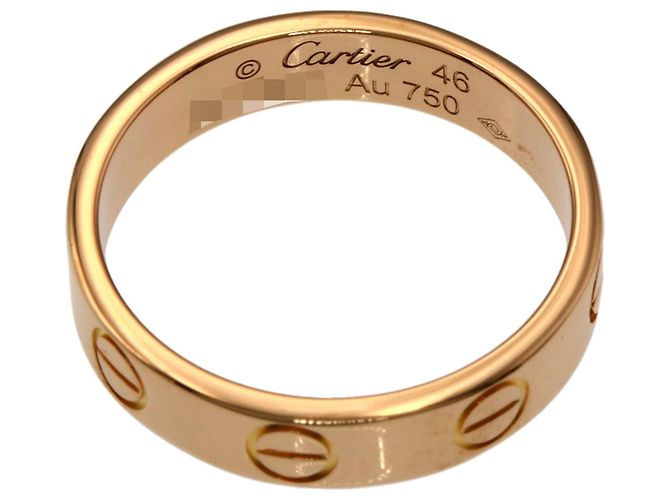 Anello Love di Cartier in oro rosa 18K - vista 4