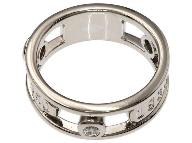 Tiffany & Co. 1837 Element Double Wire 3-Diamond Ring - Ansicht 4