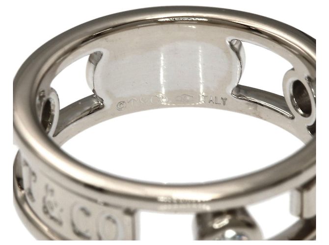 Tiffany & Co. 1837 Element Double Wire 3-Diamond Ring - Ansicht 5