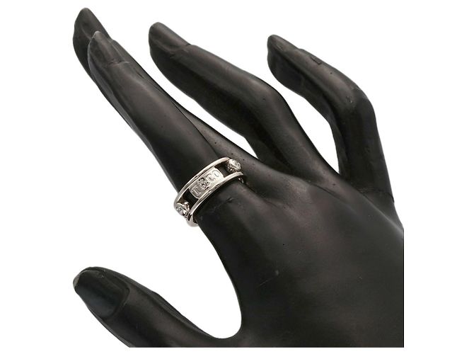 Tiffany & Co. 1837 Element Double Wire 3-Diamond Ring - Ansicht 6