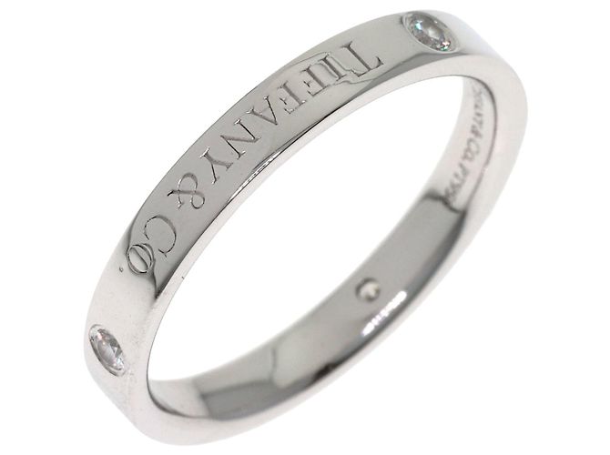 Anillo Tiffany & Co. Flat Band Diamond Ring - vista 2