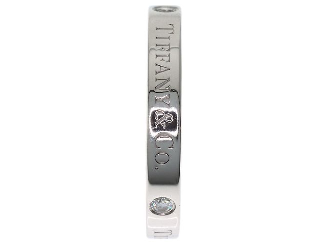 Anillo Tiffany & Co. Flat Band Diamond Ring - vista 3