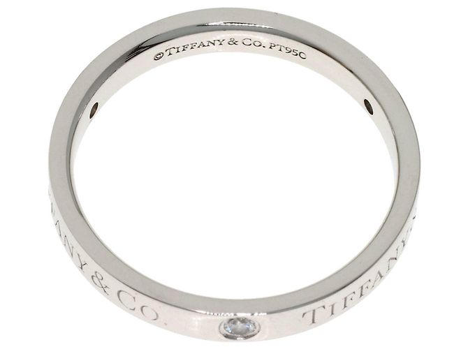 Anillo Tiffany & Co. Flat Band Diamond Ring - vista 4
