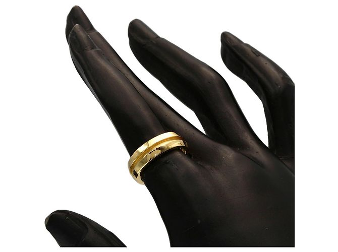 Tiffany & Co Anello Tiffany Grooved in oro giallo 18K - vista 5