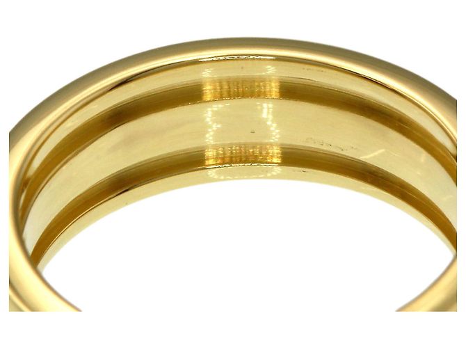 Tiffany & Co Anello Tiffany Grooved in oro giallo 18K - vista 6