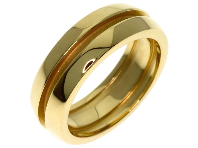 Tiffany & Co Anello Tiffany Grooved in oro giallo 18K - vista 2