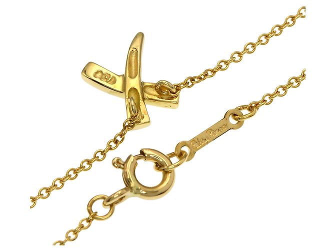Tiffany & Co Collana Tiffany Kiss in oro giallo 18K - vista 2