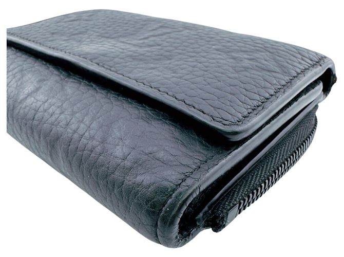 Louis Vuitton Black Bi-Fold Wallet - view 4