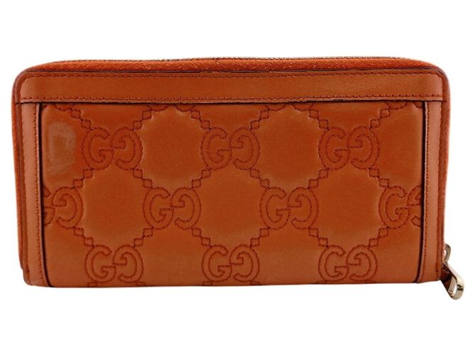 Cartera larga Gucci GG Matelassé Naranja - vista 2