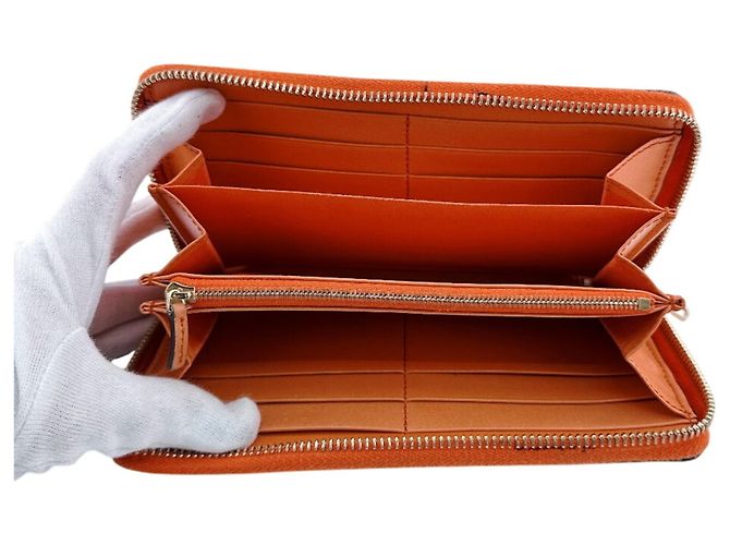 Cartera larga Gucci GG Matelassé Naranja - vista 7