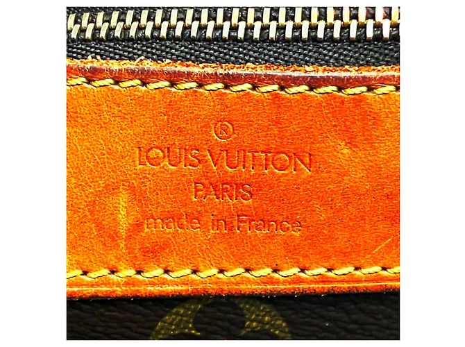 Louis Vuitton Sac Shopping Tote Bag Marrone - vista 4