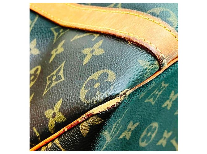 Louis Vuitton Sac Shopping Tote Bag Marrone - vista 5