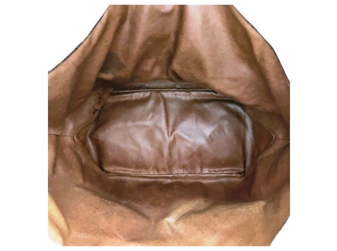 Louis Vuitton Sac Shopping Tote Bag Marrone - vista 6