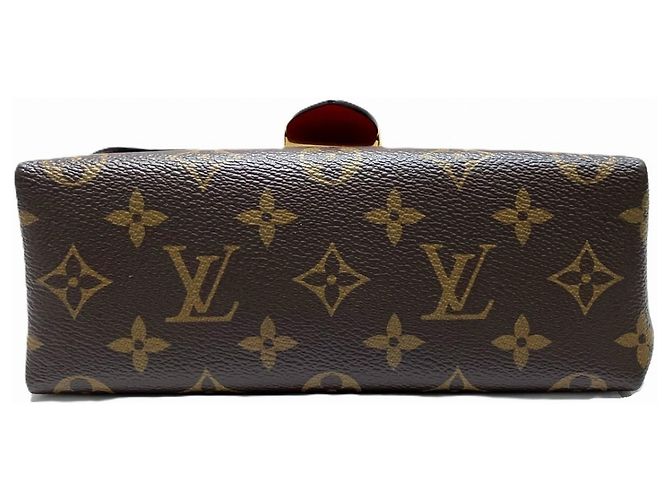 Borsa Louis Vuitton Rocky BB Marrone Monogramma - vista 3