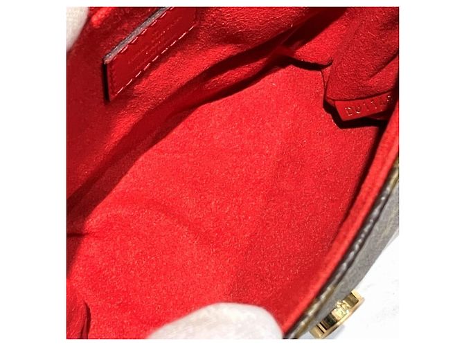 Borsa Louis Vuitton Rocky BB Marrone Monogramma - vista 6