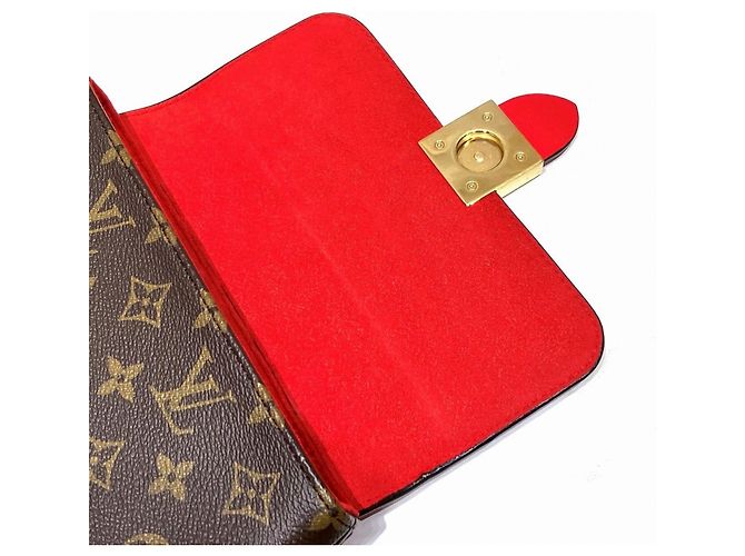 Borsa Louis Vuitton Rocky BB Marrone Monogramma - vista 9