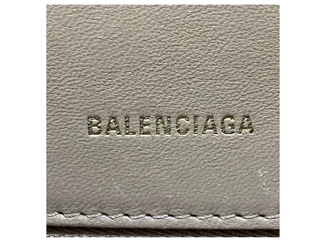 Borsa a mano piccola Hourglass Top Handle Balenciaga Beige - vista 4