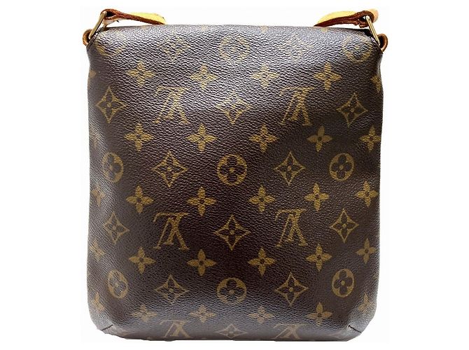 Borsa a Spalla Louis Vuitton Musette Salsa Marrone Monogramma - vista 2