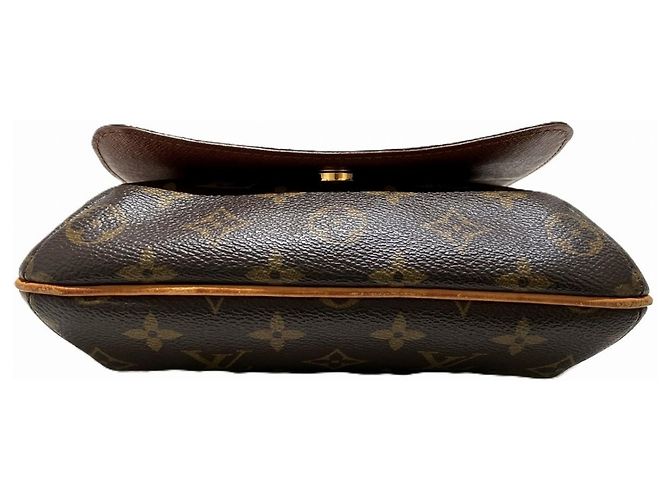 Borsa a Spalla Louis Vuitton Musette Salsa Marrone Monogramma - vista 3
