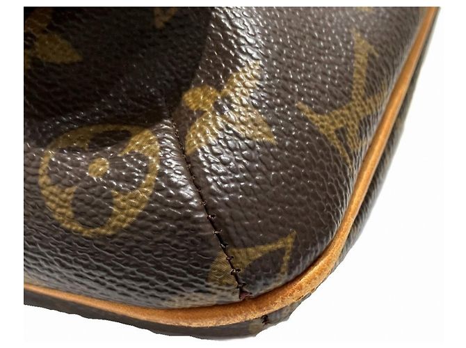 Borsa a Spalla Louis Vuitton Musette Salsa Marrone Monogramma - vista 8