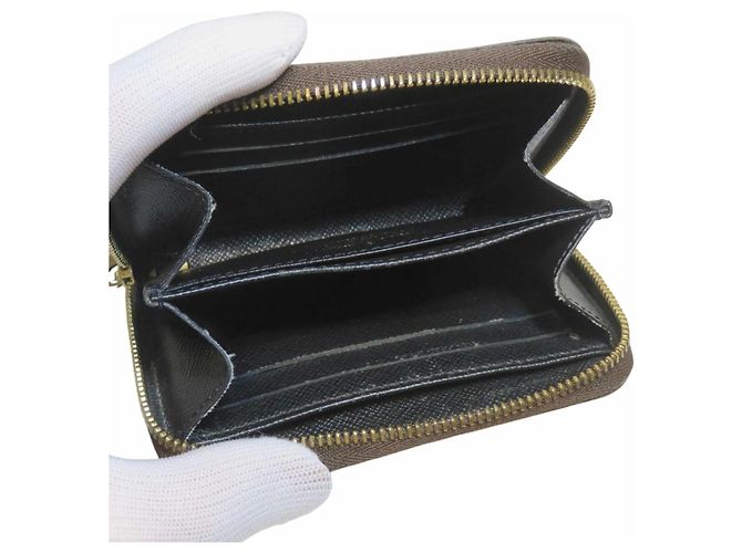 Portafoglio monete Monogram Zippy Louis Vuitton Marrone - vista 3