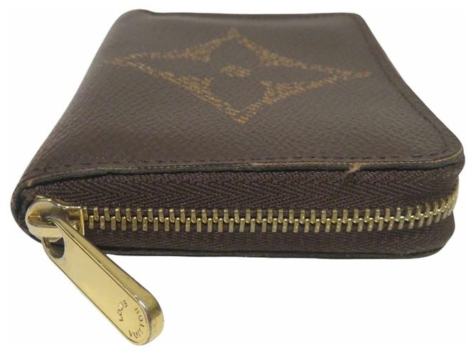 Portafoglio monete Monogram Zippy Louis Vuitton Marrone - vista 9