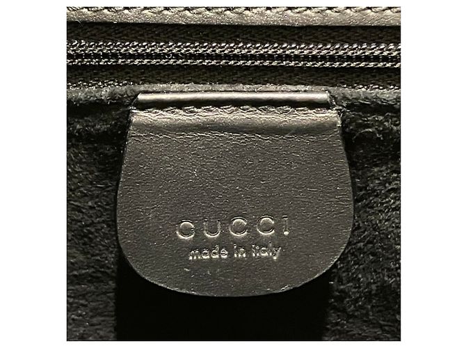 Borsa Gucci in pelle nera Nero - vista 4