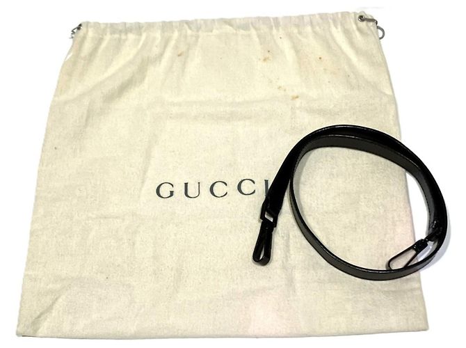 Borsa Gucci in pelle nera Nero - vista 5