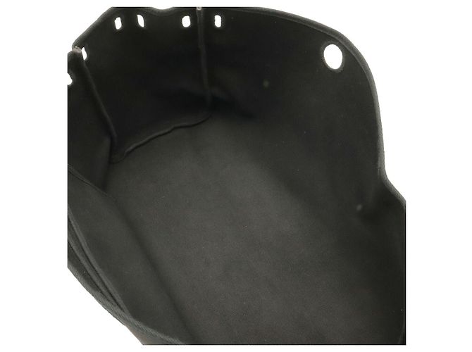 Hermès Borsa tote Hermes Herbag Cabas GM Nero - vista 9