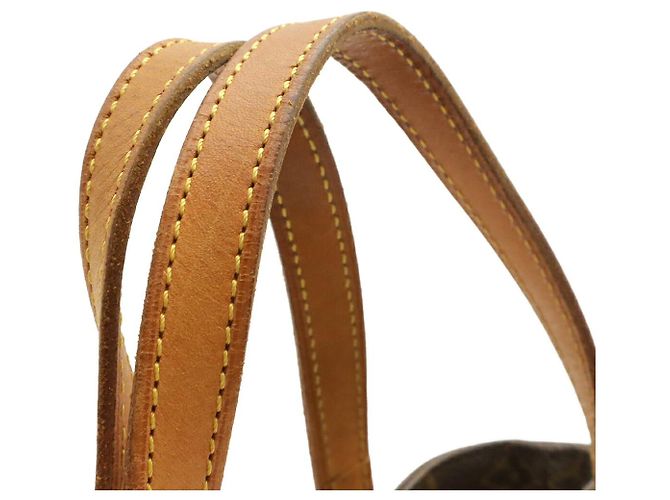 Borsa mini tote Louis Vuitton Monogram Marrone - vista 4