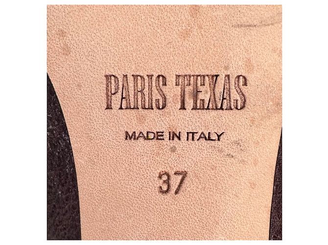 Botas altas Jude en piel de becerro marrón Paris Texas Castaño - vista 6