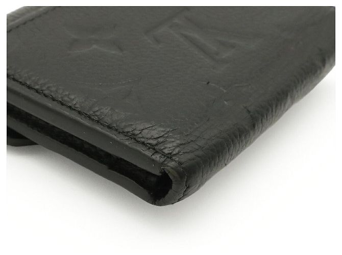 Portafoglio Trifold Louis Vuitton Monogram Empreinte Nero - vista 3