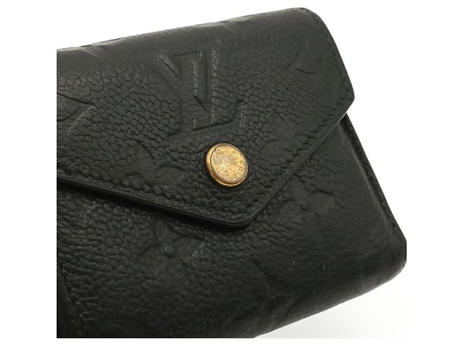 Portafoglio Trifold Louis Vuitton Monogram Empreinte Nero - vista 4