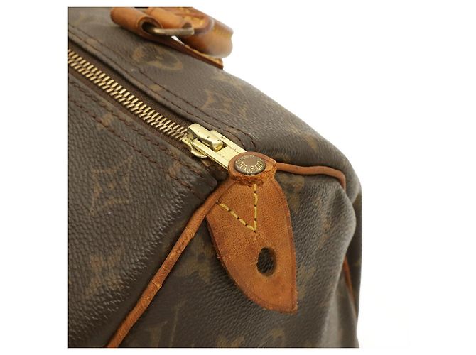Borsa Louis Vuitton Monogram Marrone - vista 6