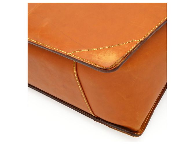Valigetta in pelle Louis Vuitton Nomade Negev PM Marrone - vista 3