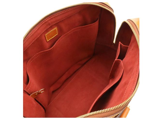 Valigetta in pelle Louis Vuitton Nomade Negev PM Marrone - vista 4