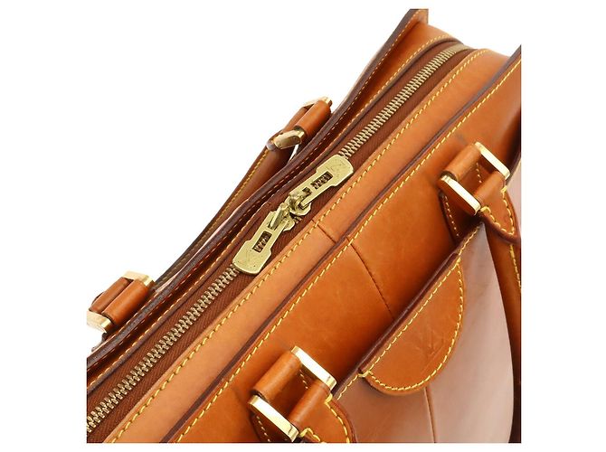 Valigetta in pelle Louis Vuitton Nomade Negev PM Marrone - vista 6