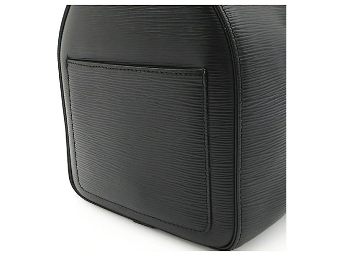 Speedy Borsa Boston Louis Vuitton Epi Nero - vista 7