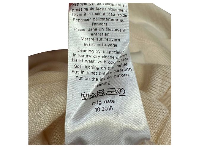 Lanvin Strick-Tanktop aus Cashmere in Creme - Ansicht 4