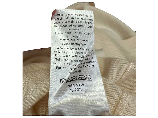 Lanvin Strick-Tanktop aus Cashmere in Creme - Ansicht 6
