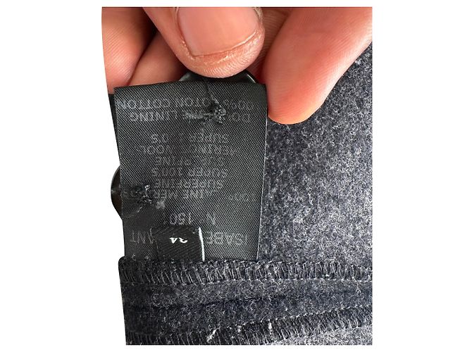 Blazer monopetto in lana nera Isabel Marant Nero - vista 6