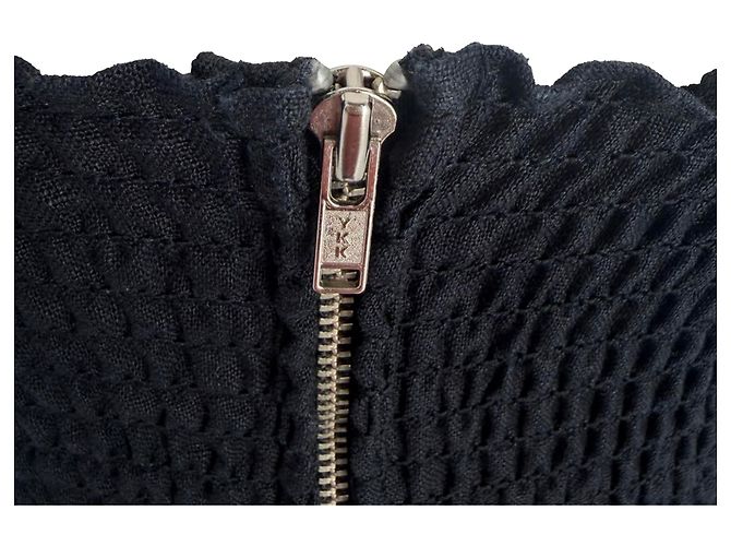 Abito midi senza maniche con scollo a V in lino nero Reformation - vista 8