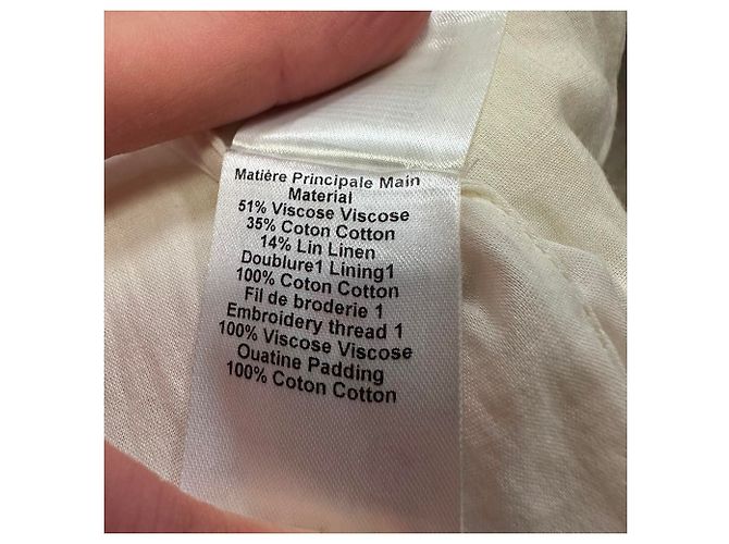 Bestickte Weste Zeana aus weißer Viskose Isabel Marant Etoile - Ansicht 5