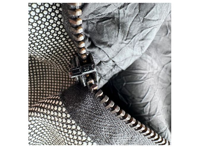 Minifalda asimétrica de tweed Acne Studios en poliéster gris - vista 5