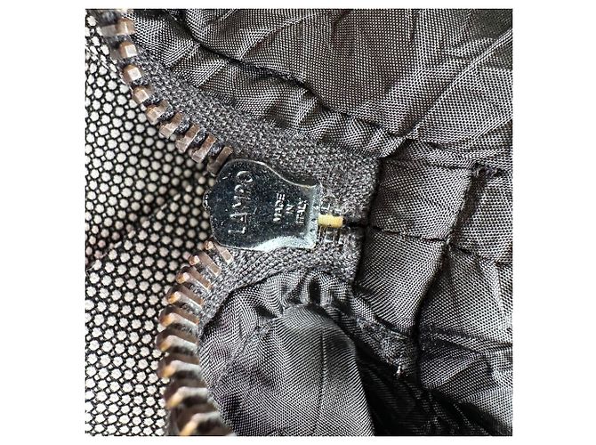 Minifalda asimétrica de tweed Acne Studios en poliéster gris - vista 6