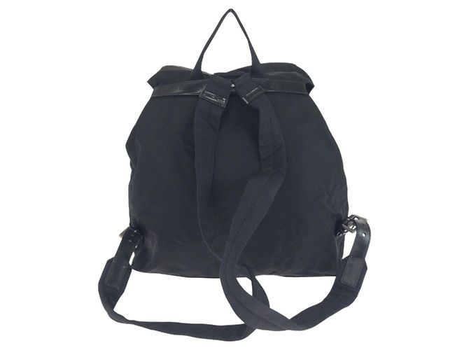 Prada Tessuto Nylon Rucksack Schwarz - Ansicht 2