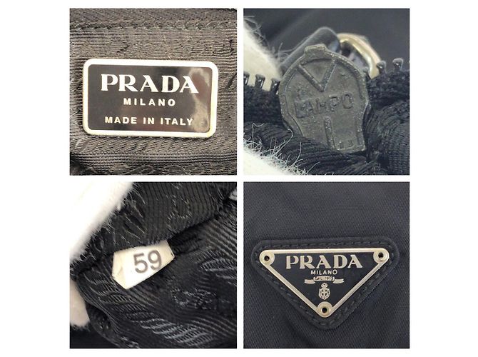 Prada Tessuto Nylon Rucksack Schwarz - Ansicht 4