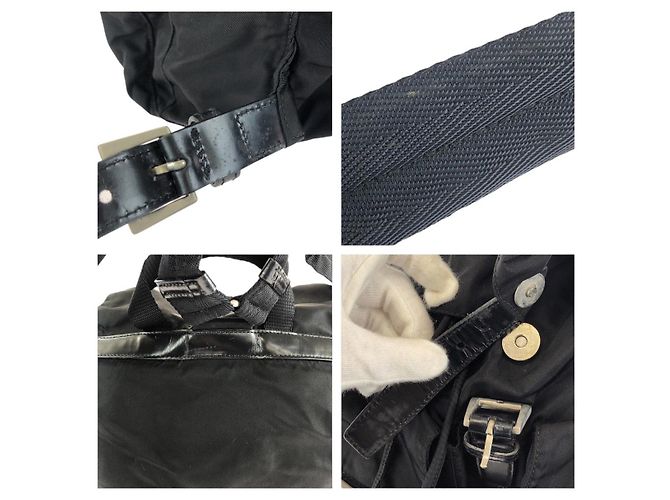 Prada Tessuto Nylon Rucksack Schwarz - Ansicht 6