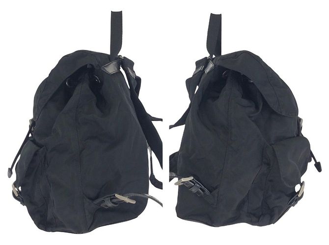 Prada Tessuto Nylon Rucksack Schwarz - Ansicht 8