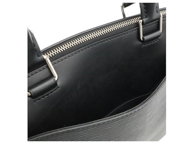 Valigetta Louis Vuitton Epi Oliver Nero - vista 8